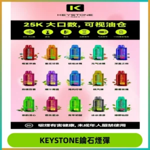 KEYSTONE FLEX-3 鑰石大容量25000口專彈專機套裝