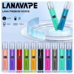 LANAVAPE皮革主機大功率 兩檔調節發光顯示屏 通用一代煙彈：圖片 2